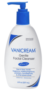 rosacea vanicream gental facial cleanser