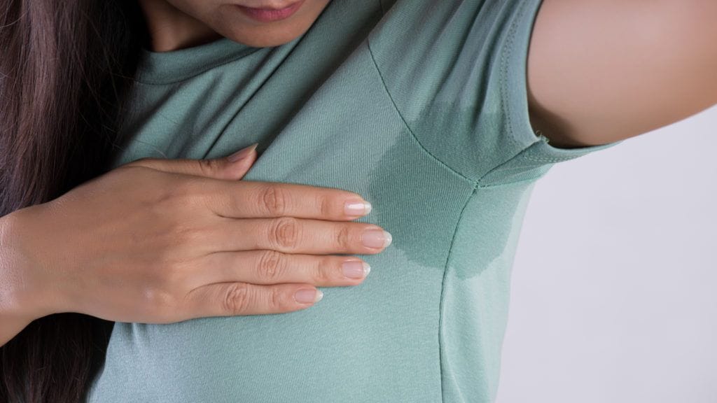 Excessive sweating (hyperhidrosis)
