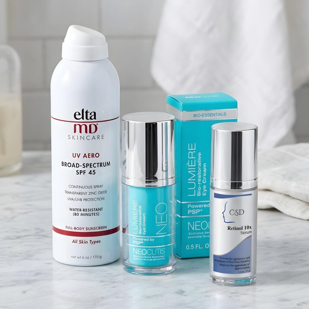 Medical-grade skincare products