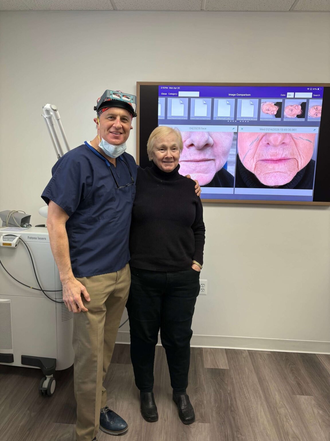 Deep Wrinkle Treatment Done by Dr Singer
